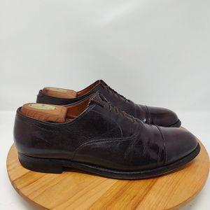 Alden New England Straight Tip Bal- Mens- Size 10B- Brown- [C906]- Oxford Shoes